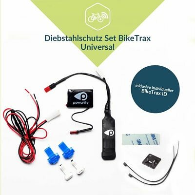 POWUNITY GPS Tracker "BikeTrax" | Set Universal Set