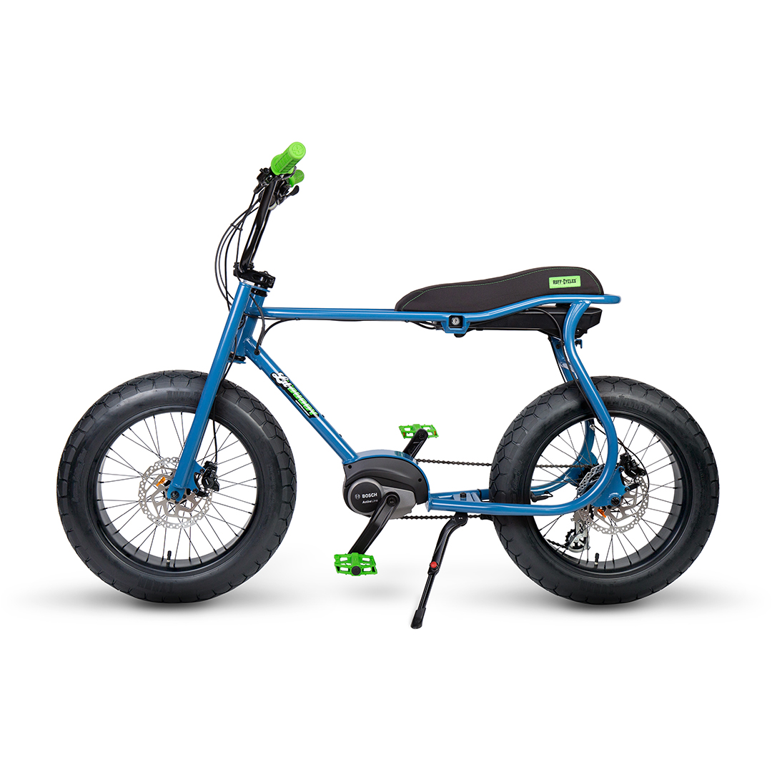 RUFF CYCLES LIL’BUDDY 2022 Blau Grün CX 500Wh Bosch Motor_1