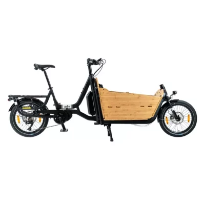 Yuba Supercargo Ebike seite holzbox