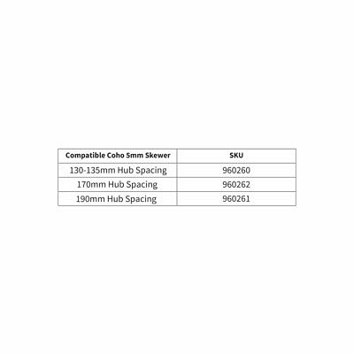 BURLEY Ballz® Schnellspannachse Coho Ballz 130-135mm