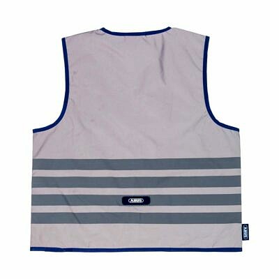 ABUS Lumino Urban Vest Kids Silver Warnweste 2