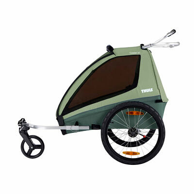 THULE Coaster XT Grün Kinderfahrradanhänger