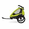 QERIDOO Sportrex1 | Lime Green | Kinderfahrradanhänger 2