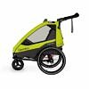 QERIDOO Sportrex2 | Lime Green | Kinderfahrradanhänger 1