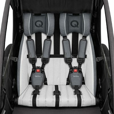QERIDOO Sportrex2 | Lime Green | Kinderfahrradanhänger 3
