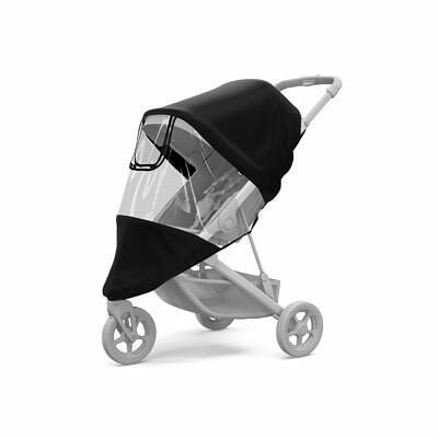 THULE Wasserdichtes Regenverdeck für den Thule Spring Buggy | Schwarz
