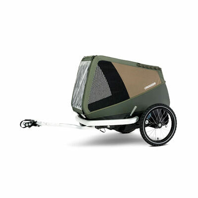 CROOZER Enna Dog L 2023 | Moss Green | Hundeanhänger