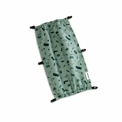 CROOZER Keeke/Vaaya/Kid/Kid Plus 1 Sonnenschutz Kraams 2022 | Green Patterned
