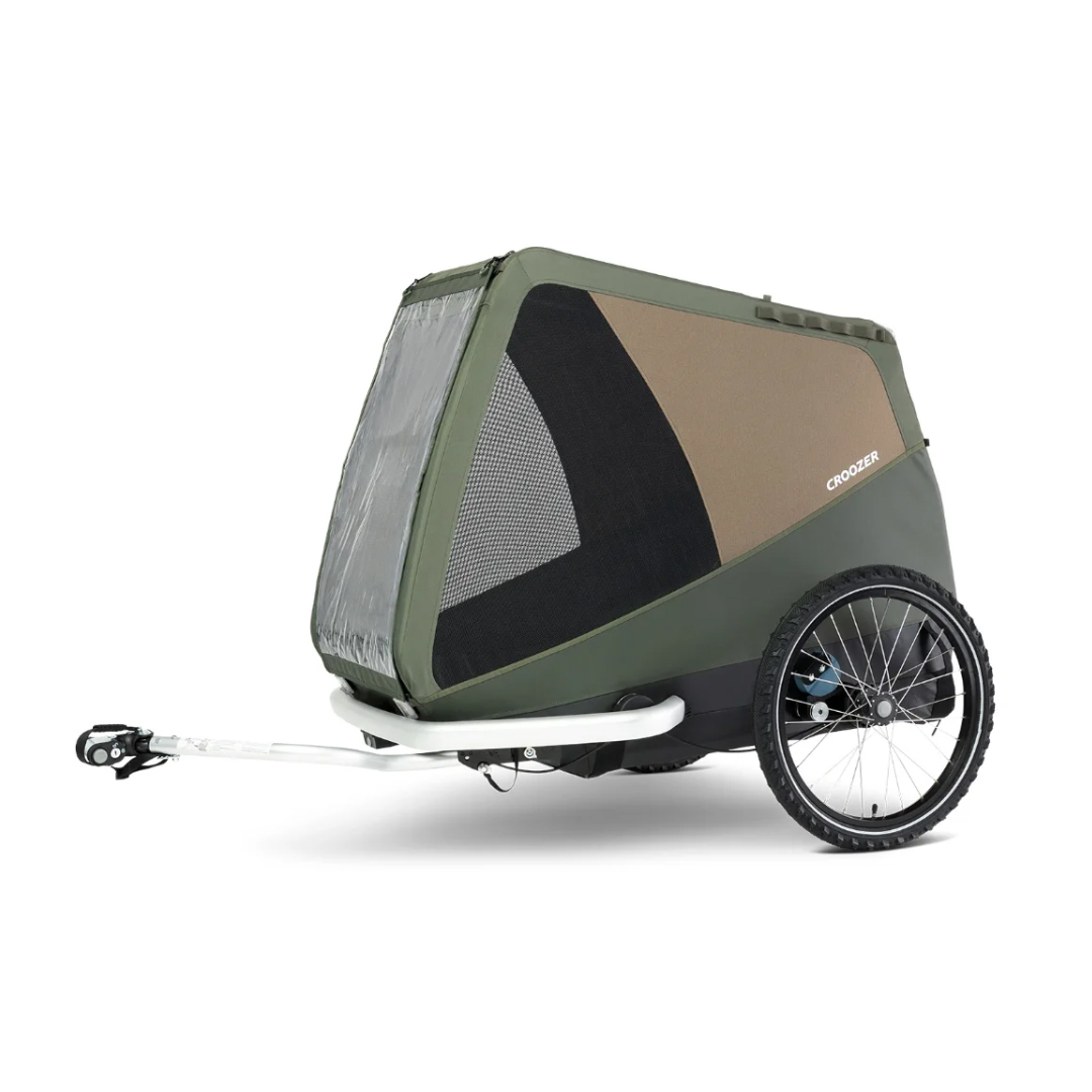 CROOZER Tammo Dog XXL 2023 | Moss Green | Hundeanhänger