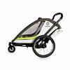 HAMAX Breeze Two 2022 Weiß Grün Kinderfahrradanhänger_4