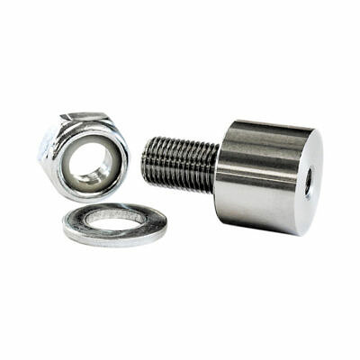 The Robert Axle Project Kupplungsadapter für Schnellspanner Universal für Fahrradanhänger Silber