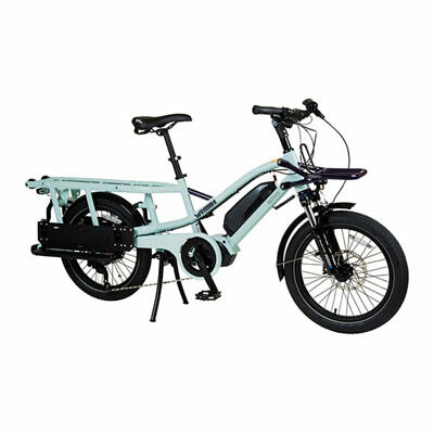 YUBA | FastRack Electric E7000 | Lastenrad Ebike Longtail | Blau