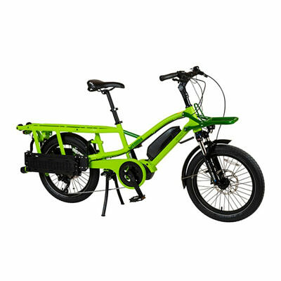 YUBA | FastRack Electric E7000 | Lastenrad Ebike Longtail | Grün