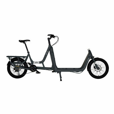 YUBA Supercargo Long John Lastenrad Grau 2022