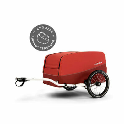 CROOZER Cargo Tuure | Lava Red | 2023 | Lastenanhänger