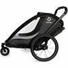 Hamax cocoon schwarz black kinderfahrradanhänger