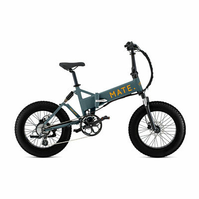 MATE X 250W Jet Grey E-Faltrad