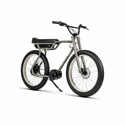 RUFF CYCLES Biggie Bronson Grey EBIKE CUSTOMBIKE Bosch Performance CX + 500Wh Akku