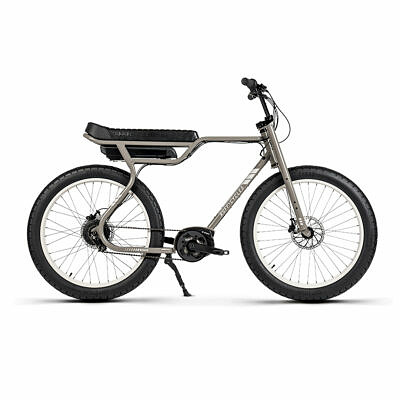 RUFF CYCLES Biggie Bronson Grey EBIKE CUSTOMBIKE Bosch Performance CX + 500Wh Akku