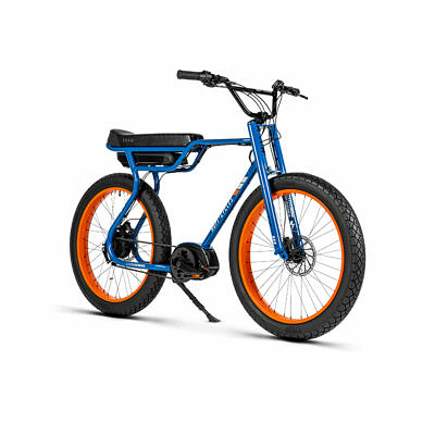 RUFF CYCLES Biggie Paposo Blue EBIKE CUSTOMBIKE Bosch Performance CX + 500Wh Akku