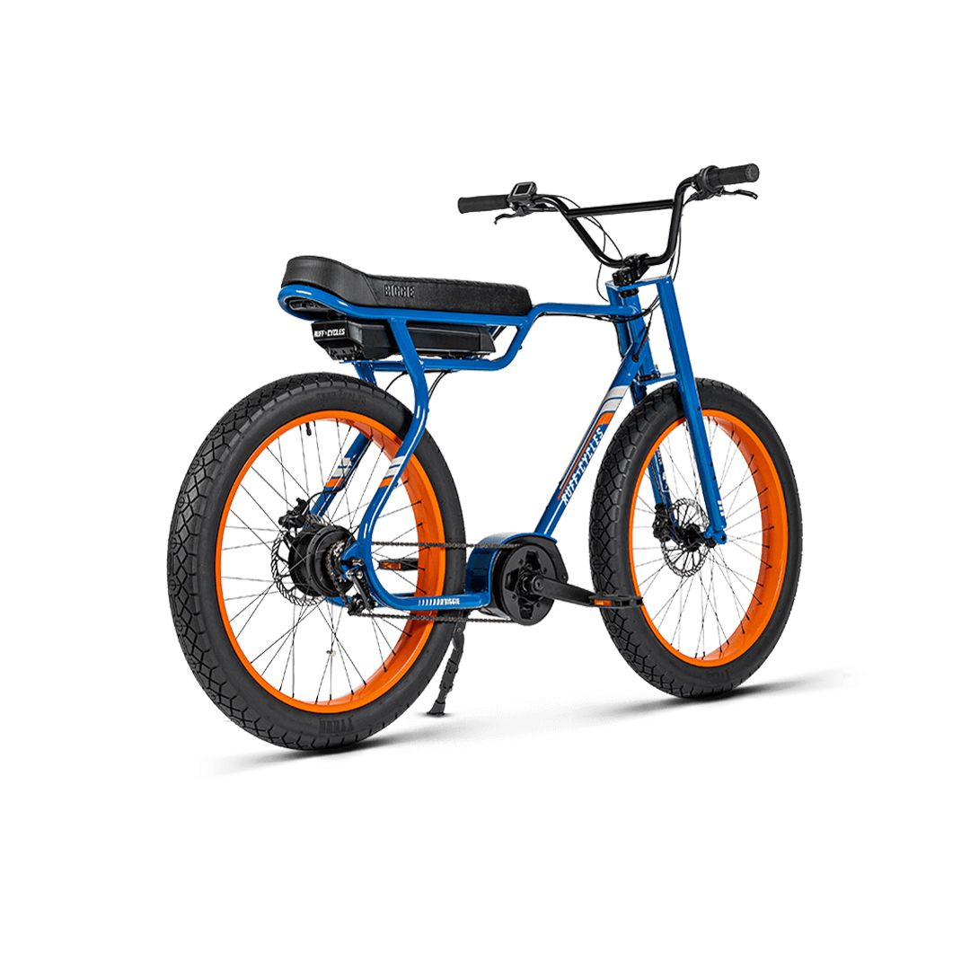 RUFF CYCLES Biggie Paposo Blue EBIKE CUSTOMBIKE Bosch Performance CX + 500Wh Akku