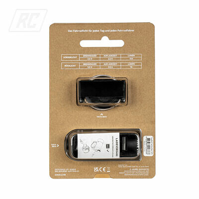 RUFF CYCLES Knog Plug Fahrradlampe 140 10 Lumen Schwarz_2