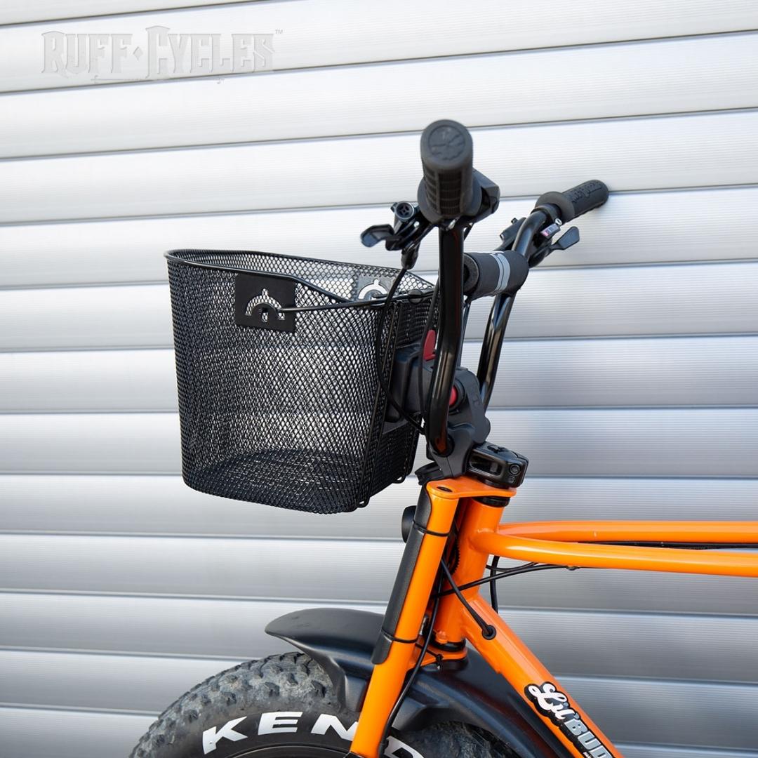 RUFF CYCLES Korb inkl. Halter Lil'Buddy Schwarz