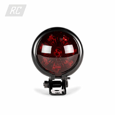 RUFF CYCLES LED Rücklicht Bates Style Schwarz