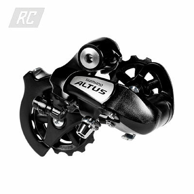 RUFF CYCLES SHIMANO Schaltwerk Altus 7 8-Fach Schwarz