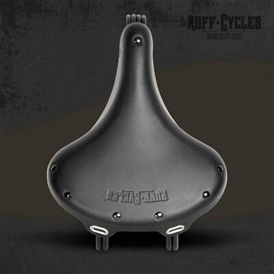 RUFF CYCLES Sattel Wrangler The Ruffian Schwarz