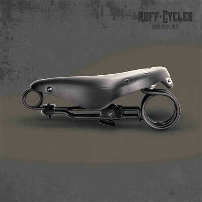 RUFF CYCLES Sattel Wrangler The Ruffian Schwarz