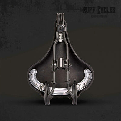 RUFF CYCLES Sattel Wrangler The Ruffian Schwarz