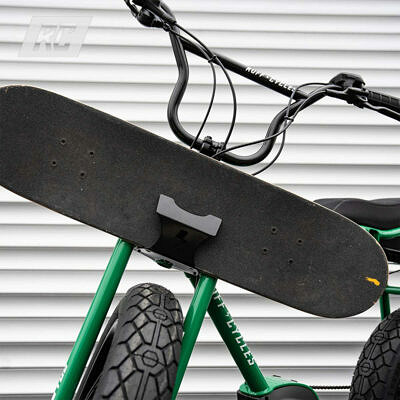 RUFF CYCLES Skateboard Halter Lil'Buddy und Lil'Missy Schwarz_2