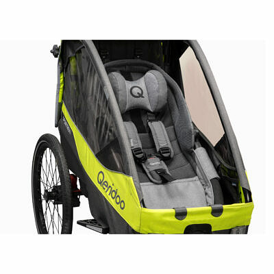 QERIDOO Hängematte Plus Hammock für Ein- und Zweisitzer Grau